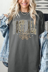 5000P-E3132 Camo Football Graphic Plus Heavy Cotton Tee $12.75