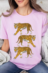 US3001P-E3104 Retro Tigers Graphic Plus Tee $16