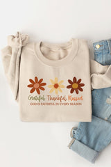 UL180P-E3165 Boho Fall Christian Graphic Plus Sweatshirt $25