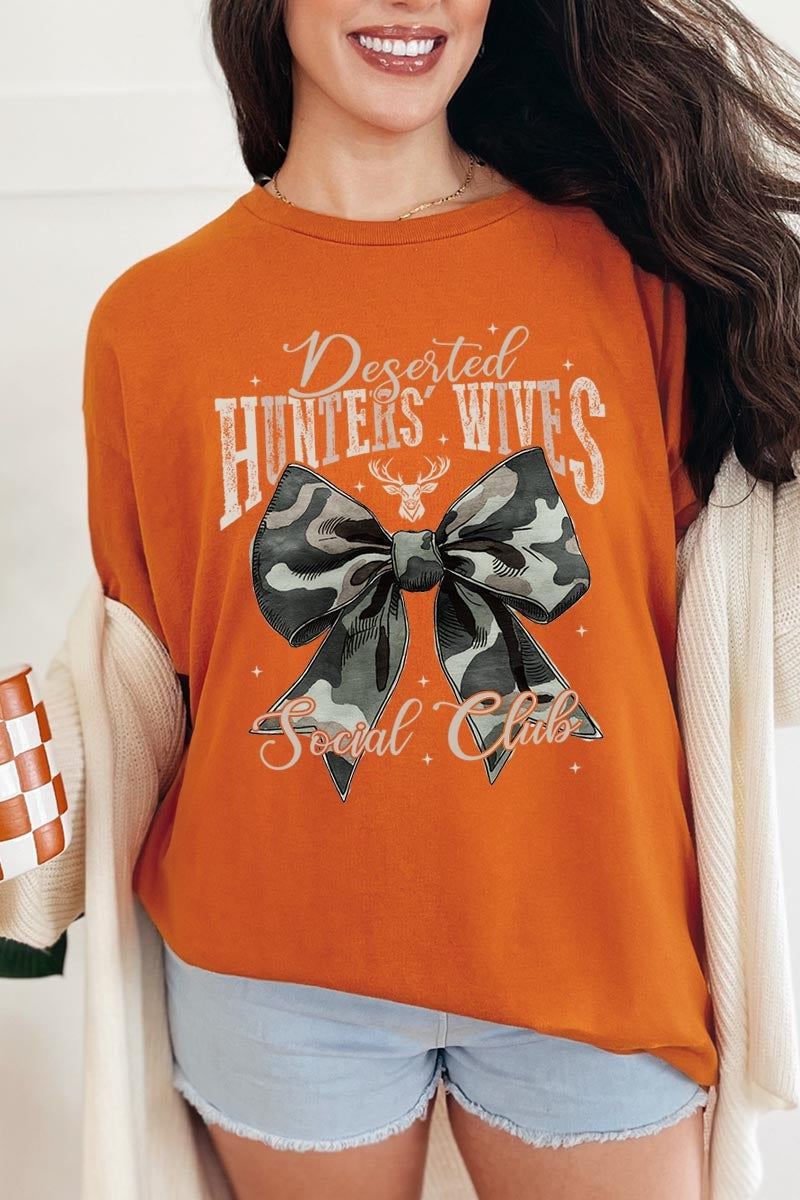 5000P-E3193 Huntersu2019 Wives Social Club Graphic Plus Heavy Cotton Tee $12.75