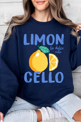 UL180-E3056 Limoncello Graphic Sweatshirt $20