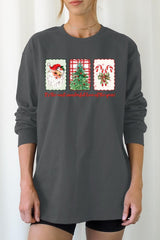 UL240-E3201 Most Wonderful Time Graphic Long Sleeve Tee $13.75