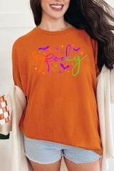 5000-E3109 Spooky Halloween Graphic Heavy Cotton Tee $9
