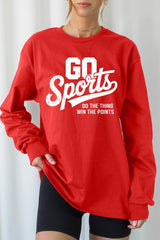 UL240-E3103 Go Sports Graphic Long Sleeve Tee $13.75