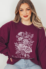 UL180P-E3155 Neutral Thanksgiving Graphic Plus Sweatshirt $25