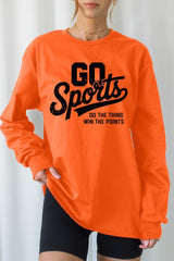 UL240-E3103 Go Sports Graphic Long Sleeve Tee $13.75