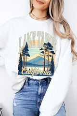 UL180P-E3059 Lake Tahoe Graphic Plus Sweatshirt $25