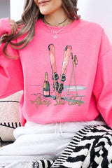 UL180-E3187 Apres Ski Club Graphic Sweatshirt $20