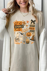 5000-E3084 Halloween collage Graphic Heavy Cotton Tee $9