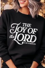 UL180-E3179 Joy of the Lord Graphic Sweatshirt $20
