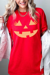 5000-E3148 Cute Pumpkin Halloween Graphic Heavy Cotton Tee $9