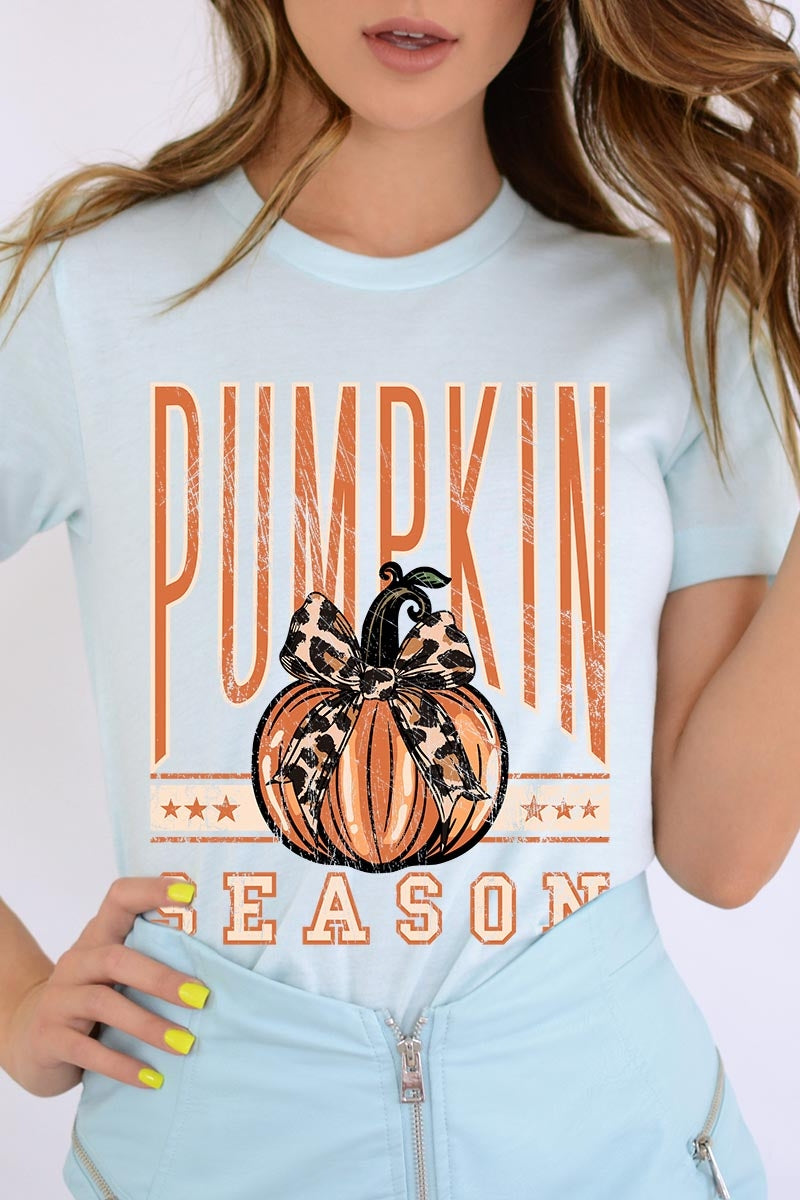 US3001P-E3145 Pumpkin Season Graphic Plus Tee $16
