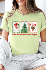 US3001P-E3201 Most Wonderful Time Graphic Plus Tee $16