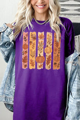 5000P-E3110 Brushstroke Fall Graphic Plus Heavy Cotton Tee $12.75