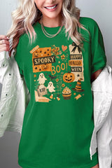 5000P-E3084 Halloween collage Graphic Plus Heavy Cotton Tee $12.75