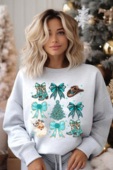 UL180-E3180 Western Christmas Graphic Sweatshirt $20