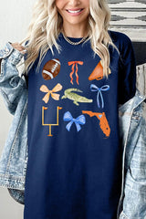 5000P-E3078 Florida Football Graphic Plus Heavy Cotton Tee $12.75