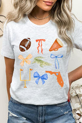 US3001P-E3078 Florida Football Graphic Plus Tee $16
