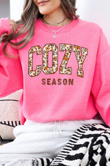 UL180P-E3082 Cozy Season Graphic Plus Sweatshirt $25