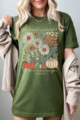 US3001P-E3173 Faith Harvest Graphic Plus Tee $16