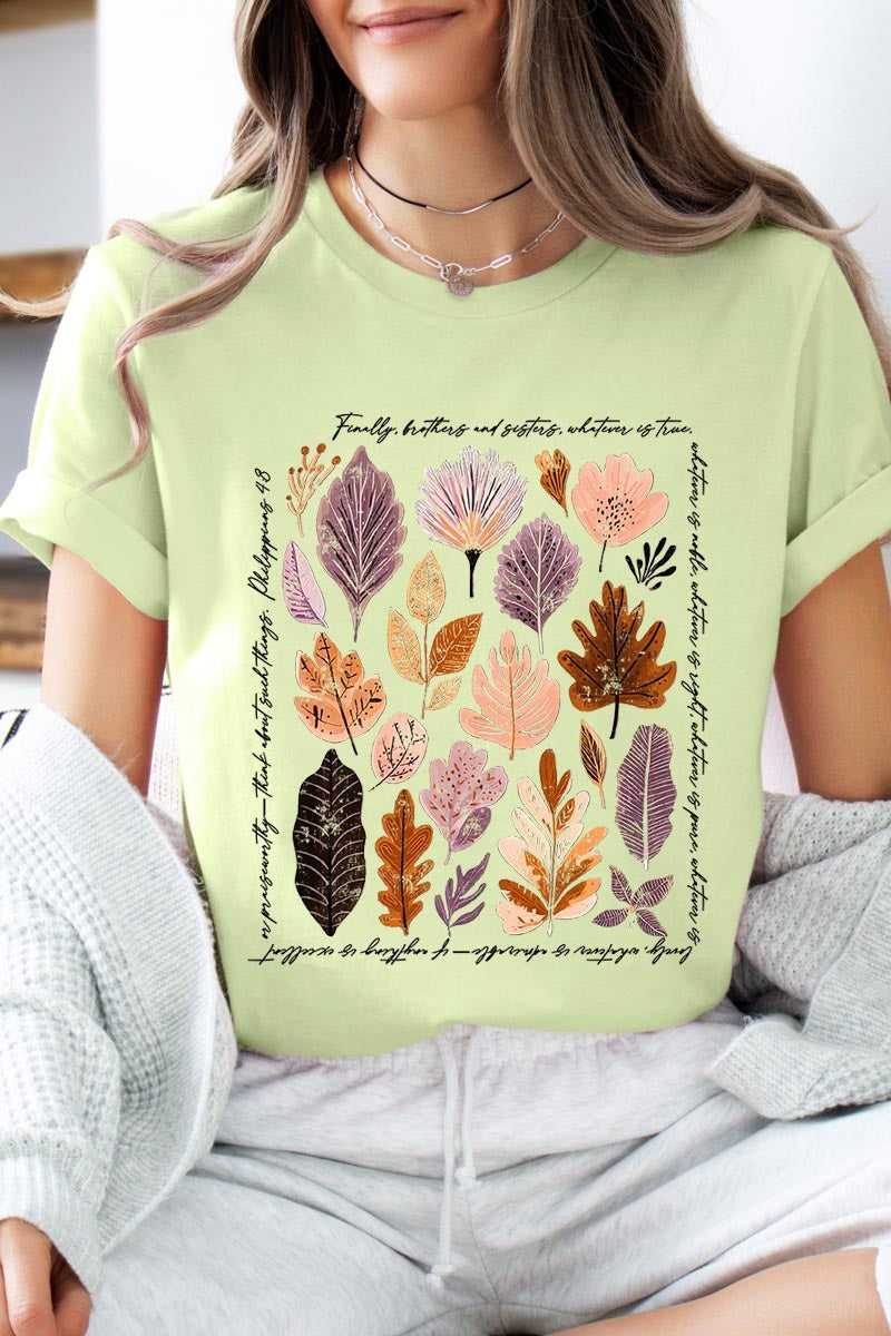 US3001P-E3147 Christian Fall Graphic Plus Tee $16