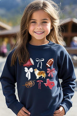UL180B-E3079Z Texas Football Kids Graphic Sweatshirt $20