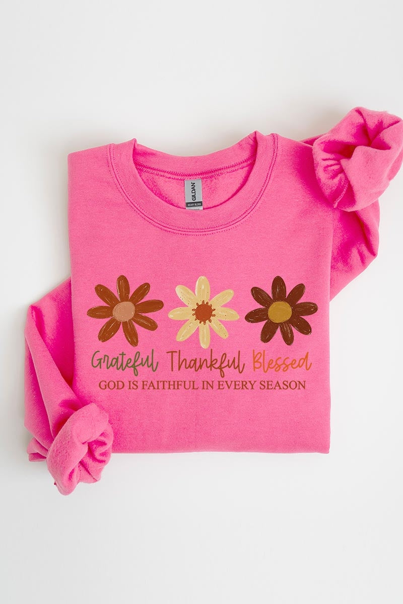 UL180P-E3165 Boho Fall Christian Graphic Plus Sweatshirt $25