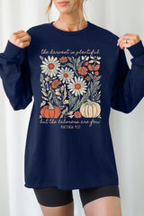 UL240-E3173 Faith Harvest Graphic Long Sleeve Tee $13.75