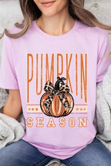 US3001P-E3145 Pumpkin Season Graphic Plus Tee $16