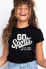 US3001Y-E3103Z Go Sports Kids Graphic Tee $11