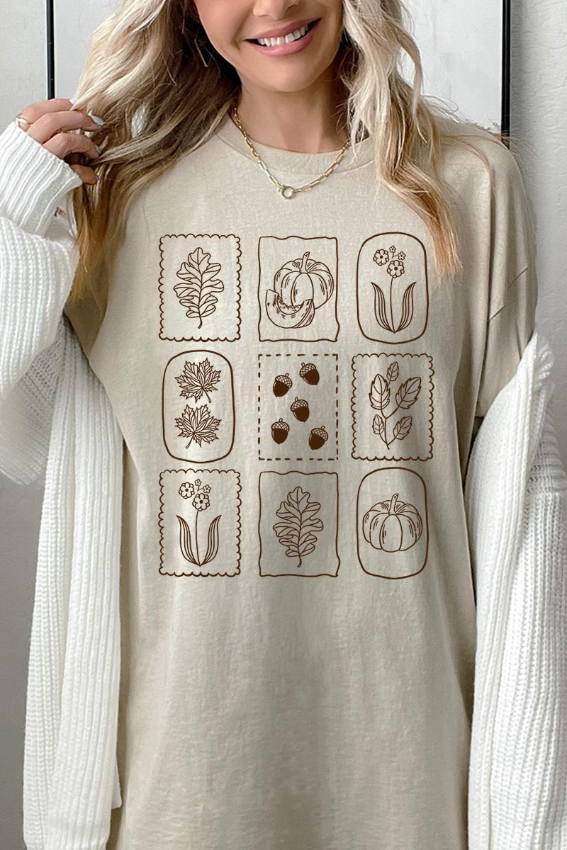 5000P-E3101 Autumn Graphic Plus Heavy Cotton Tee $12.75