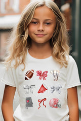 US3001Y-E3076Z Alabama Football Kids Graphic Tee $11