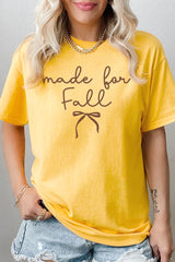 5000P-E3151 Made For Fall Graphic Plus Heavy Cotton Tee $12.75
