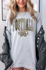 US3001-E3132 Camo Football Graphic Tee $12.5