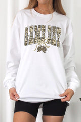 UL240P-E3131 Football Game Day Camo Plus Long Sleeve Tee $17