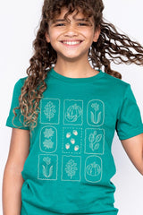 US3001Y-E3101Z Autumn Kids Graphic Tee $11