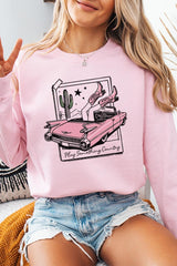 UL180-E3098 Play Something Country Graphic Sweatshirt $20