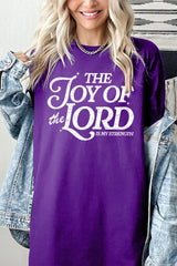 5000-E3179 Joy of the Lord Graphic Heavy Cotton Tee $9