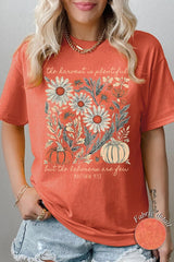 5000-E3173 Faith Harvest Graphic Heavy Cotton Tee $9