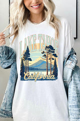 5000P-E3059 Lake Tahoe Graphic Plus Heavy Cotton Tee $12.75