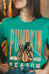 US3001-E3145 Pumpkin Season Graphic Tee $12.5
