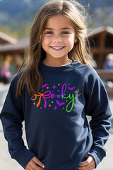 UL180B-E3109Z Spooky Halloween Kids Graphic Sweatshirt $20