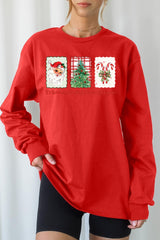 UL240-E3201 Most Wonderful Time Graphic Long Sleeve Tee $13.75