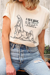 US3001P-E3075 If Youu2019re Hanging On Line Art Graphic Plus Tee $16