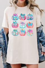 5000-E3137 Coquette Pumpkin Graphic Heavy Cotton Tee $9