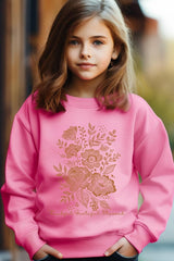 UL180B-E3155Z Neutral Thanksgiving Kids Graphic Sweatshirt $20