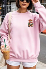 UL180-E3175 Christmas bear Graphic Sweatshirt $20
