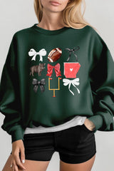 UL180P-E3077 Arkansas Football Graphic Plus Sweatshirt $25