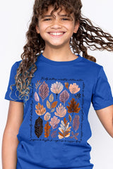 US3001Y-E3147Z Christian Fall Kids Graphic Tee $11
