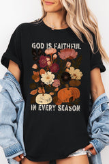 5000-E3171 Faithful In Every Season Graphic Heavy Cotton Tee $9